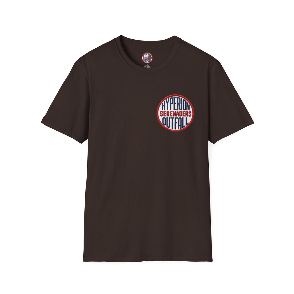 Hyperion Outfall Serenaders  Manhattan Beach T-Shirt — Retro Band Logo Tee