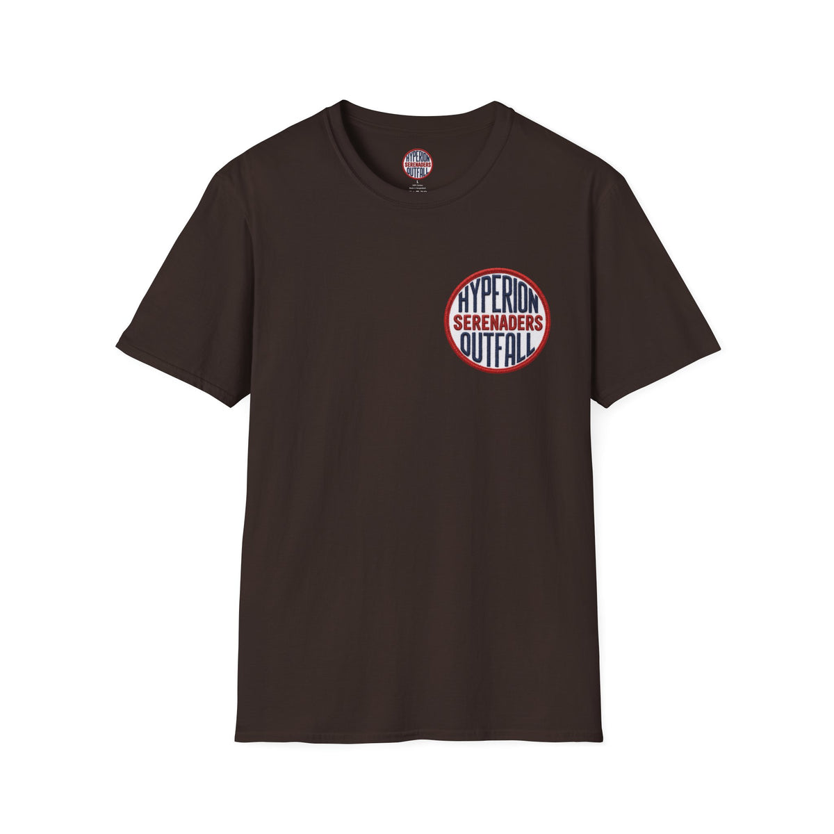 Hyperion Outfall Serenaders  Manhattan Beach T-Shirt — Retro Band Logo Tee