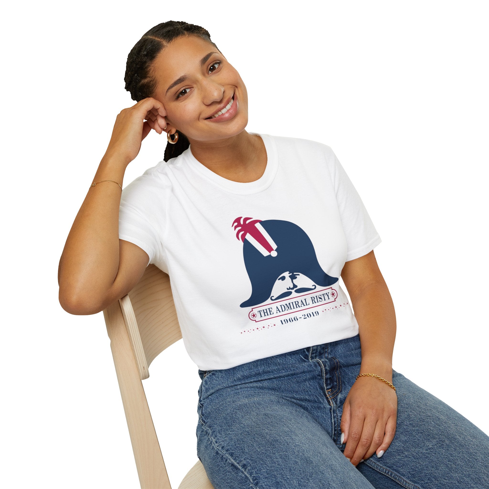 Admiral Risty Rancho Palos Verdes 1966 - 2019 Softstyle T-Shirt, Casual Wear, Gift for History Buffs, Unique Graphic Tee, Summer Essential