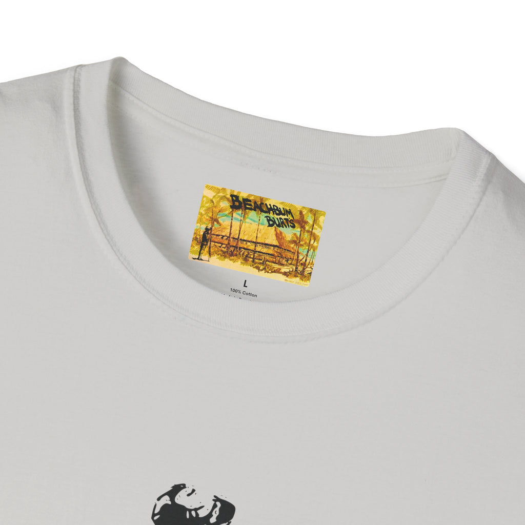 Beach Bum Burt's - Gone  But Not Forgotten - Men's Woman's T-Shirt - Cool Casual Wear, Summer Vibes, Gift for Beach Lovers,  Relaxed Style