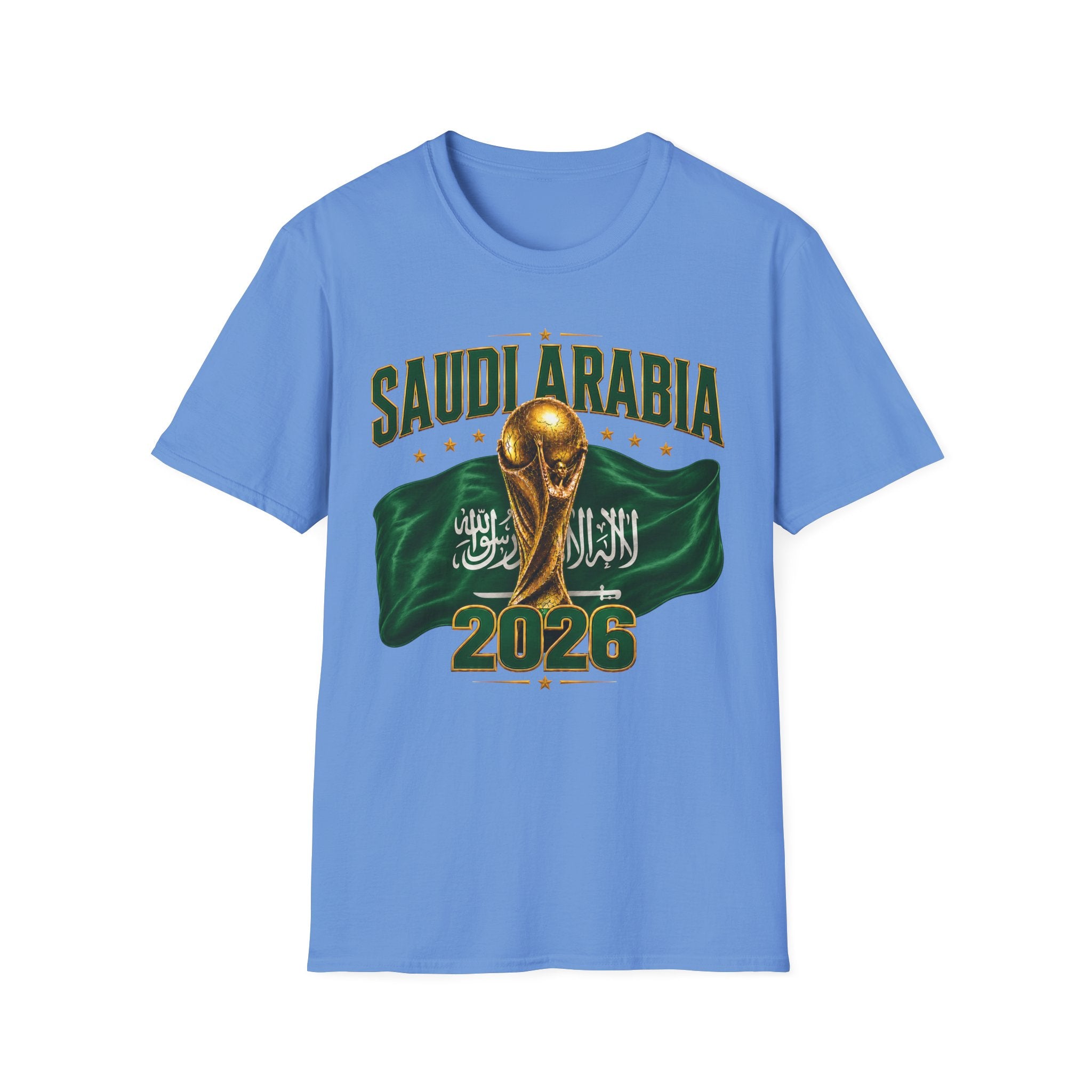 Saudi Arabia 2026 World Cup T-Shirt – Soccer Champion Trophy Design