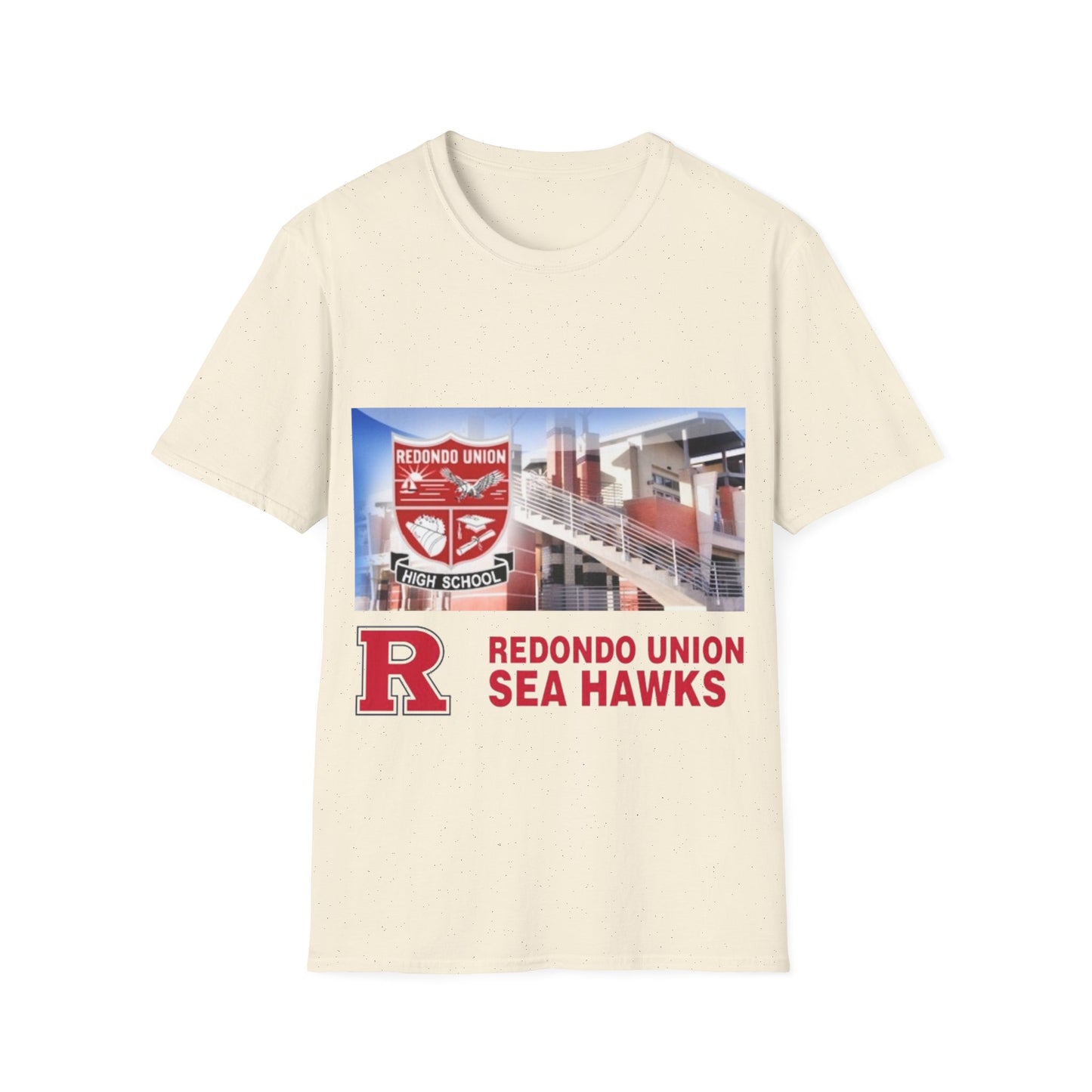 Redondo Beach Union High School - Unisex Softstyle T-Shirt