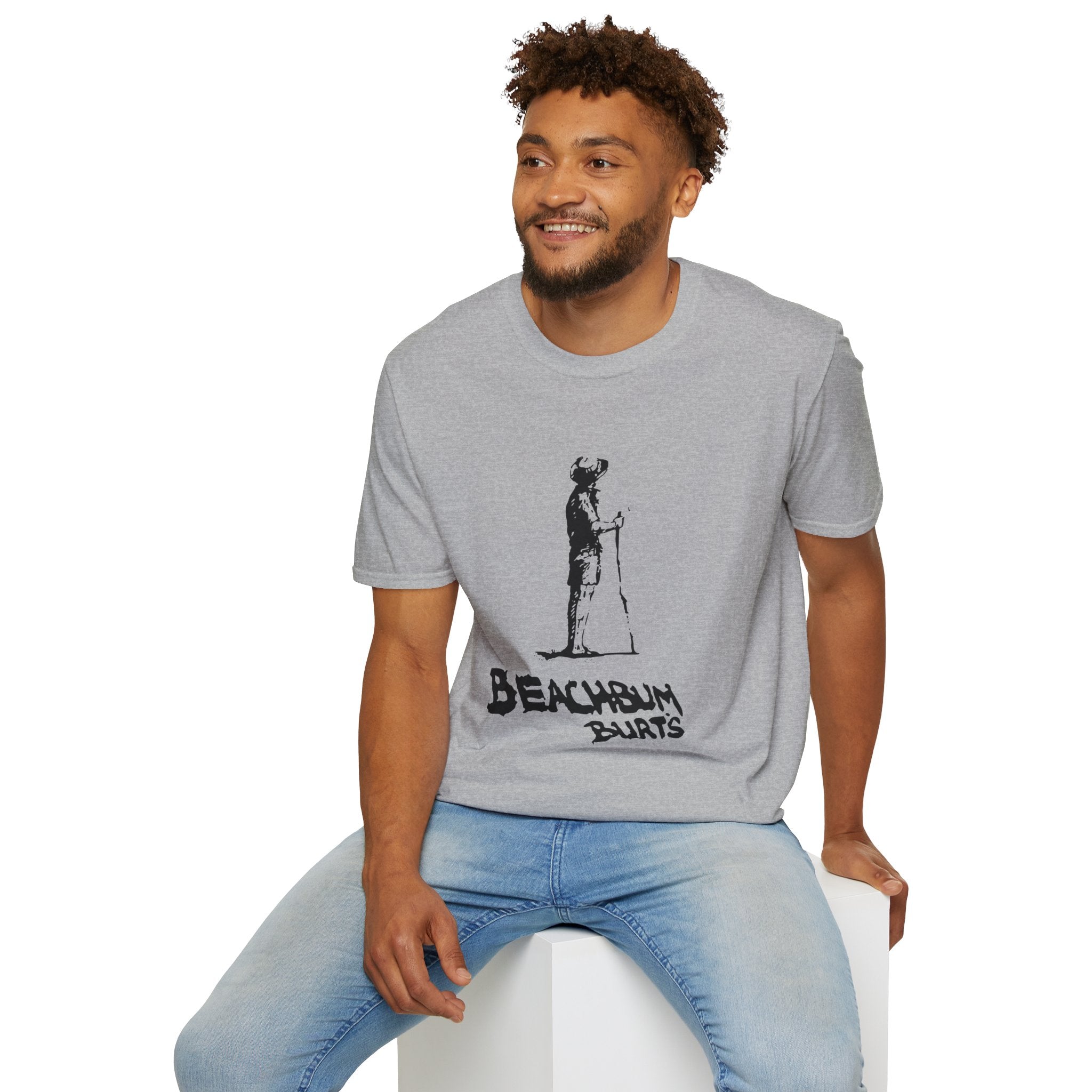 Beach Bum Burt's - Gone  But Not Forgotten - Men's Woman's T-Shirt - Cool Casual Wear, Summer Vibes, Gift for Beach Lovers,  Relaxed Style