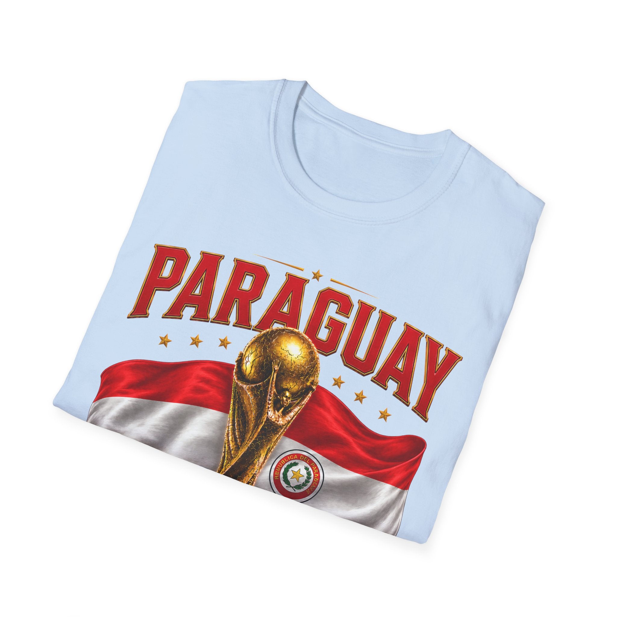 Paraguay 2026 World Cup T-Shirt — Fans Soccer Jersey Tee