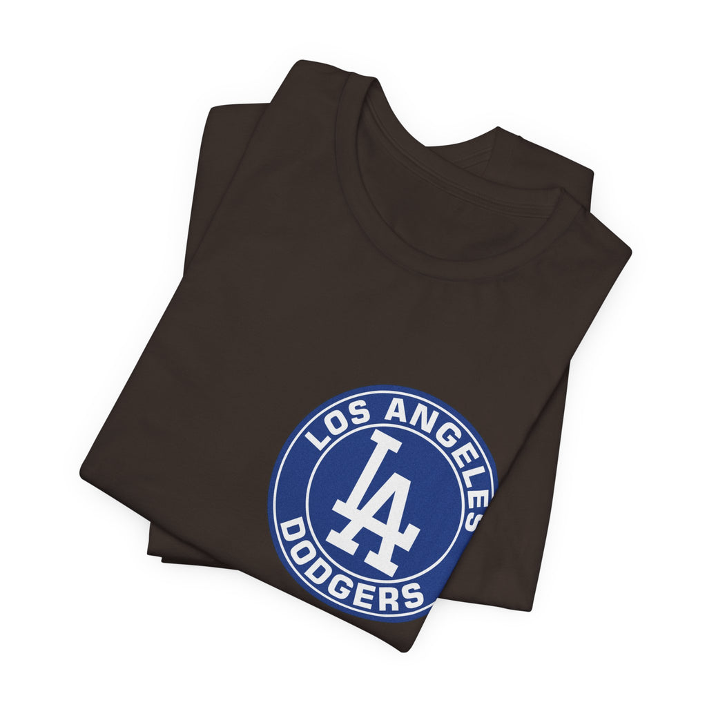 Los Angeles Doyers (Front and Back Printing) Mens Womans Jersey Short Sleeve Tee