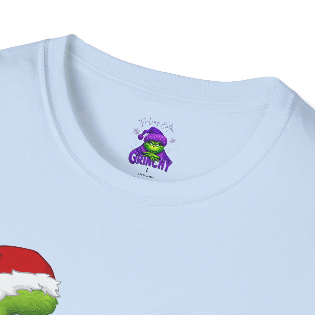 Eww, People T-Shirt | Funny Grinchy Santa Hat Holiday Tee