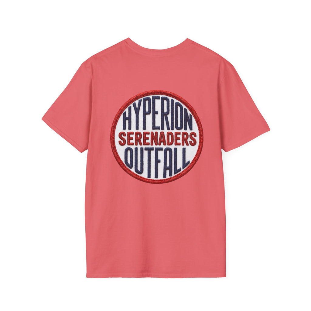 Hyperion Outfall Serenaders  Manhattan Beach T-Shirt — Retro Band Logo Tee