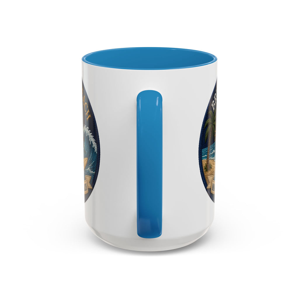 Bruce's Beach Manhattan Beach Surf Mug – Accent Coffee Cup (11/15oz)