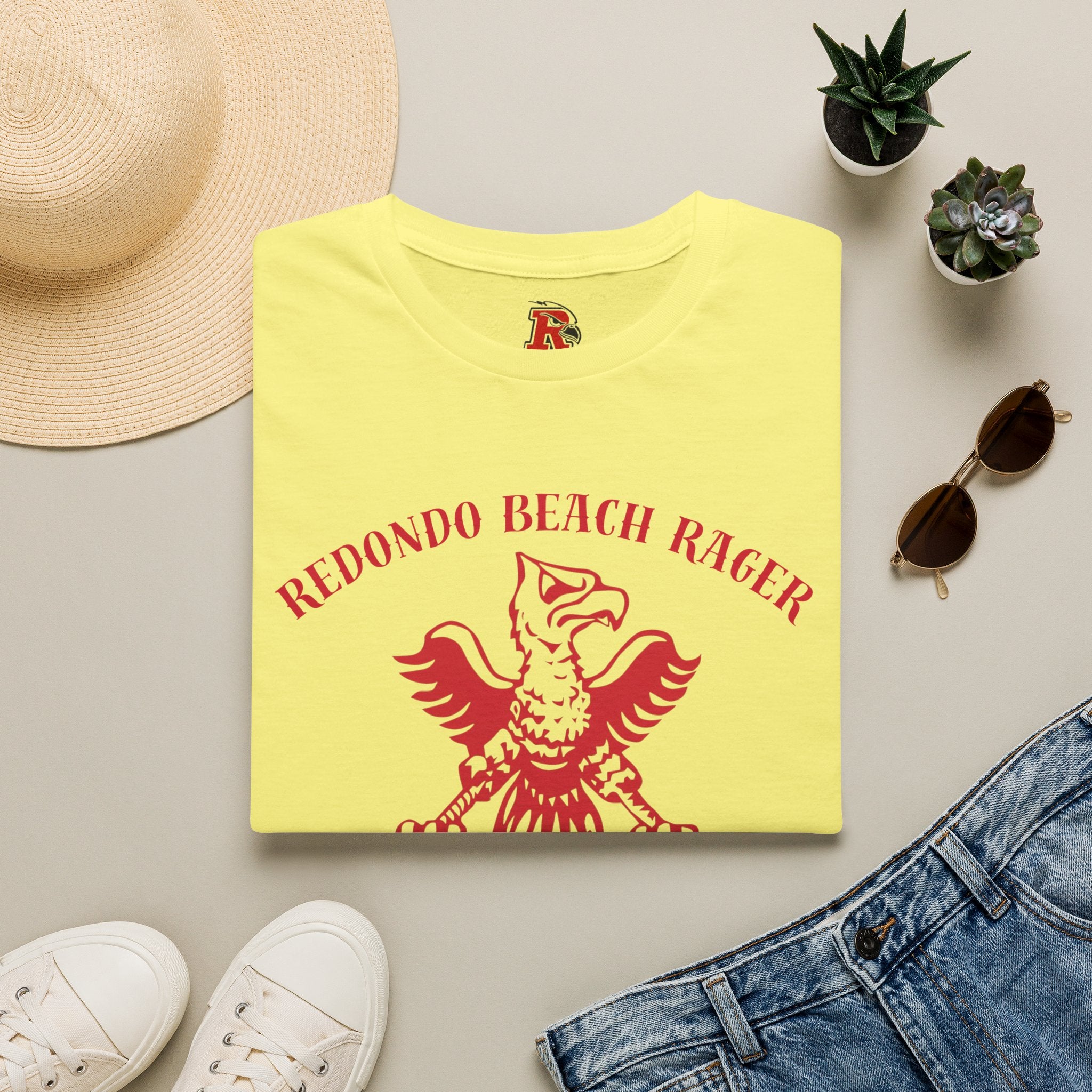 Redondo Beach Rager T-Shirt —  First Annual All Class Reunion 7-25-26 at Seaside Lagoon Redondo Beach