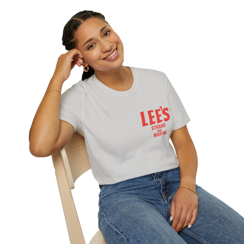 Greasy Lee's  Strand and Marine Old School T-Shirt | Manhattan Beach vintage surfer logo