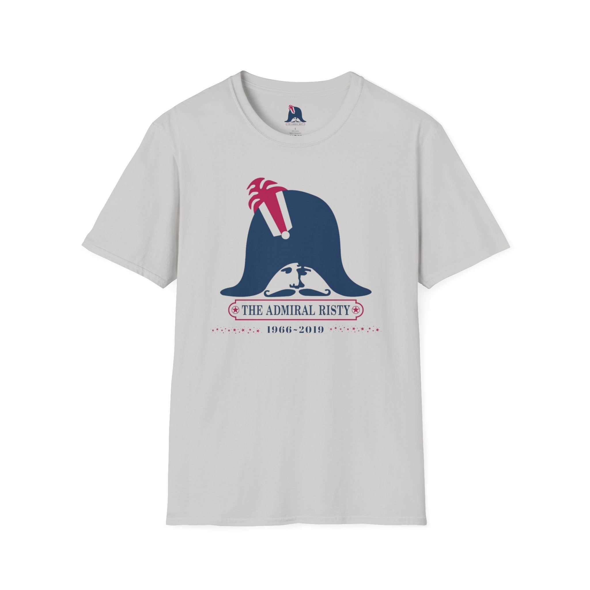 Admiral Risty Rancho Palos Verdes 1966 - 2019 Softstyle T-Shirt, Casual Wear, Gift for History Buffs, Unique Graphic Tee, Summer Essential