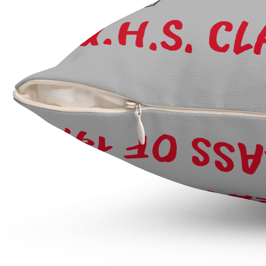 Redondo Beach Union High Class of 1971 - Spun Polyester Square Pillow
