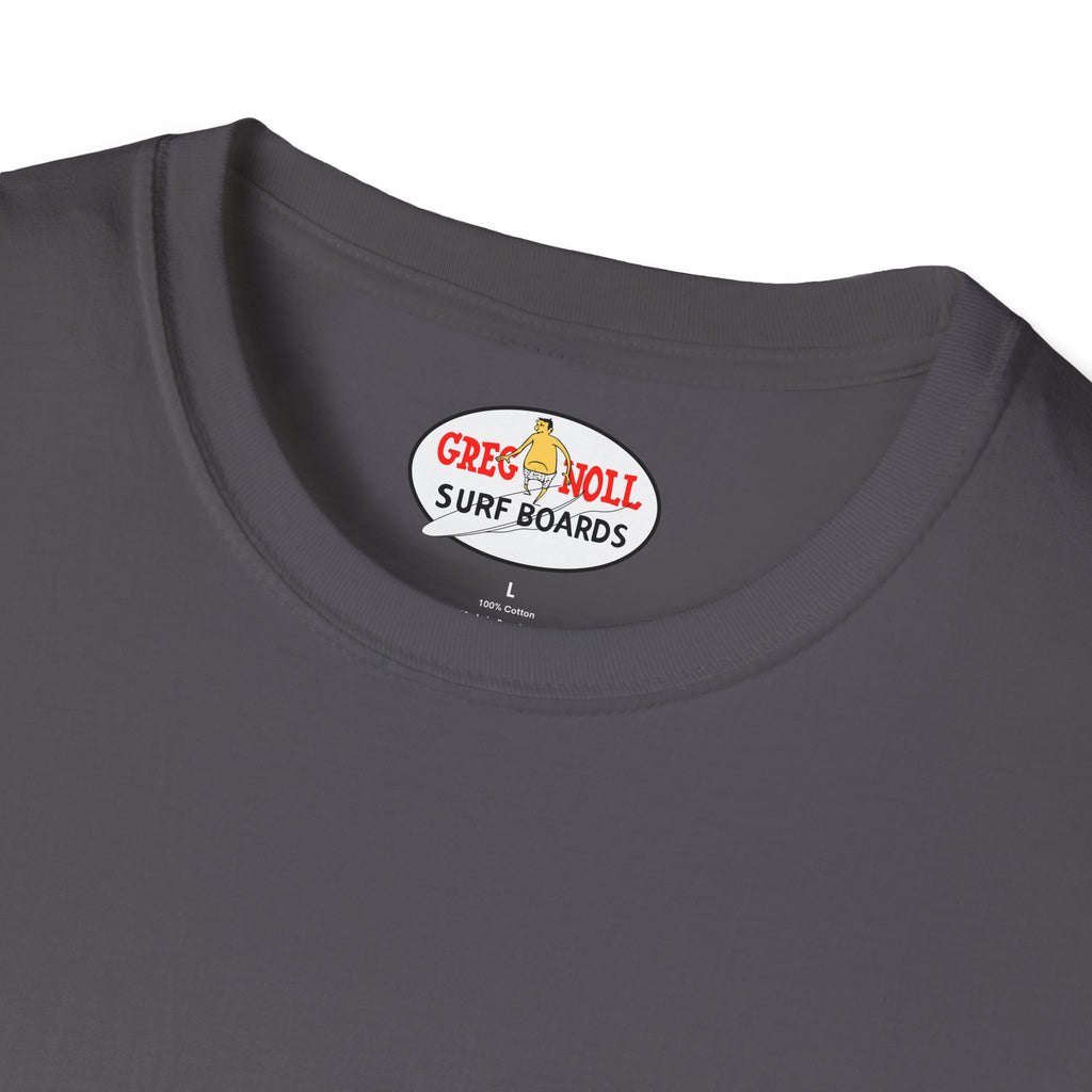 Classic Greg Noll Surf Tee, Surfing Shirt, Beachwear, Summer Apparel, Unisex Graphic Tee, Casual T-Shirt for Surf Lovers