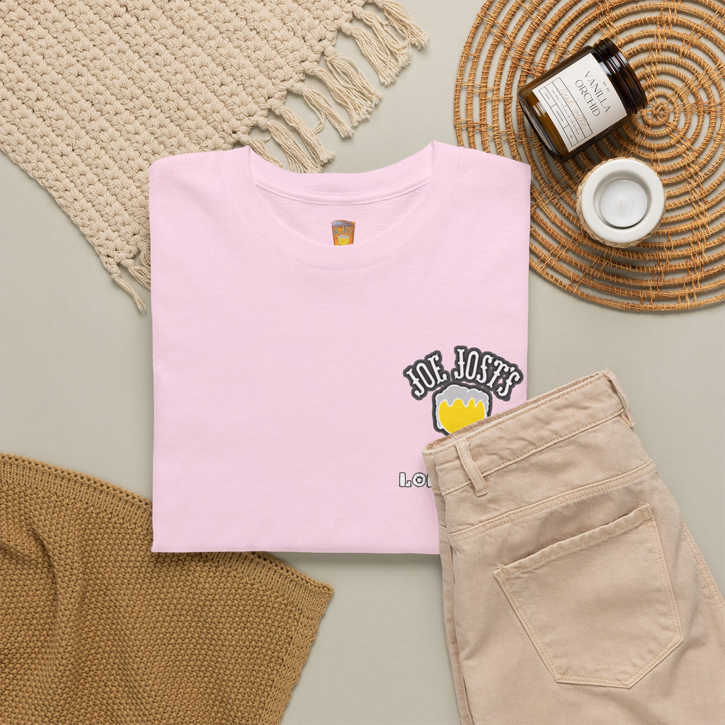 Joe Josts Long Beach California Men's and Woman's Heavy Cotton Tee - Printed 4 Areas