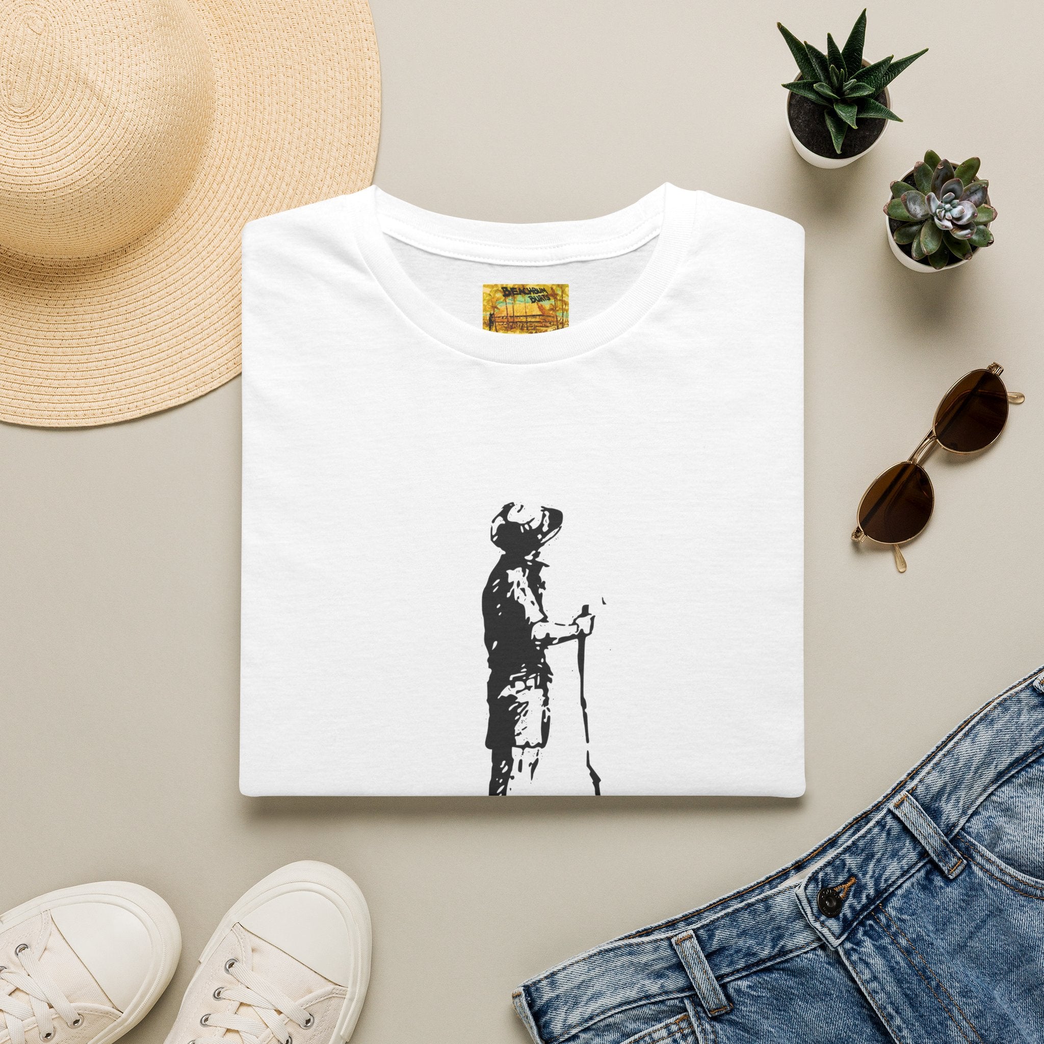 Beach Bum Burt's - Gone  But Not Forgotten - Men's Woman's T-Shirt - Cool Casual Wear, Summer Vibes, Gift for Beach Lovers,  Relaxed Style