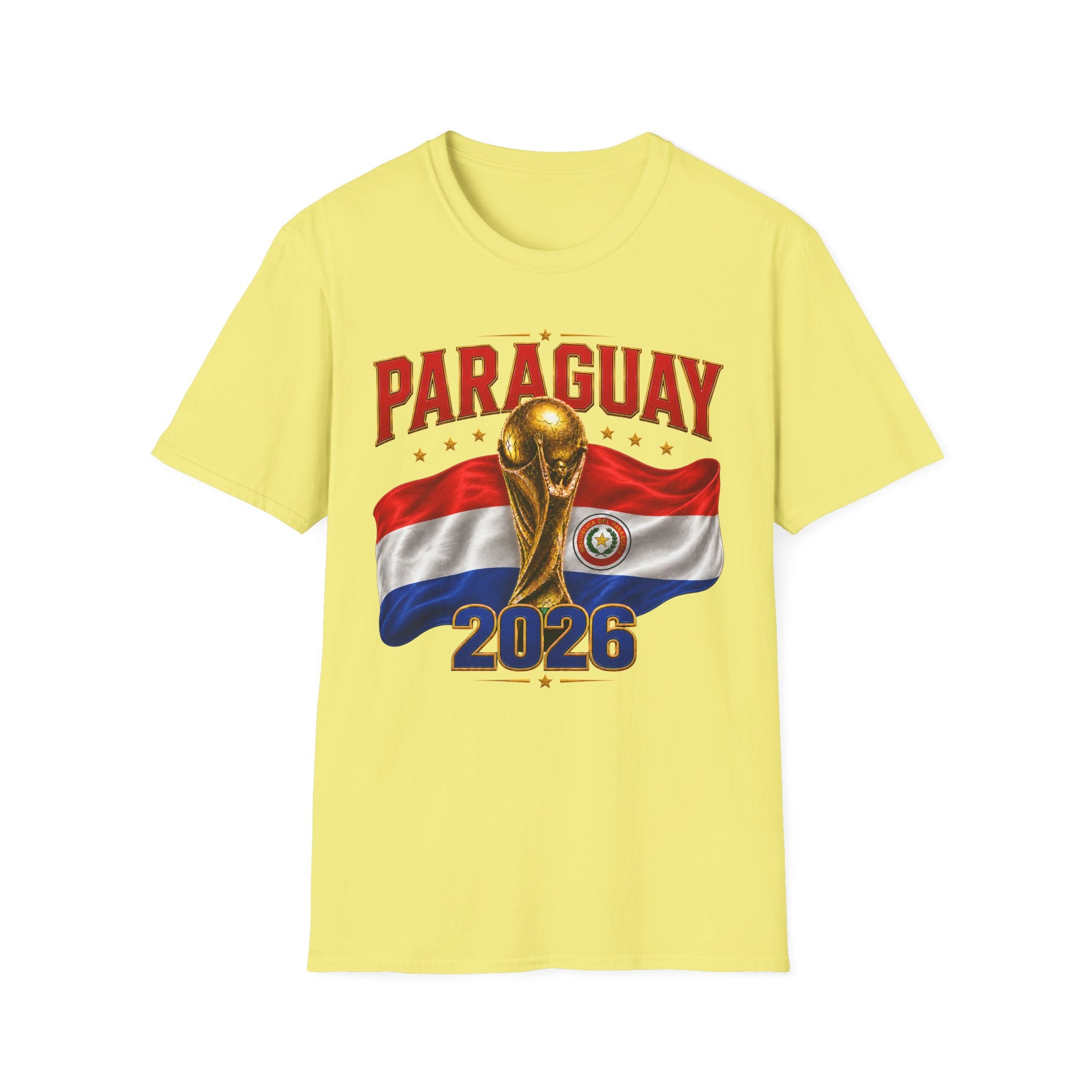 Paraguay 2026 World Cup T-Shirt — Fans Soccer Jersey Tee
