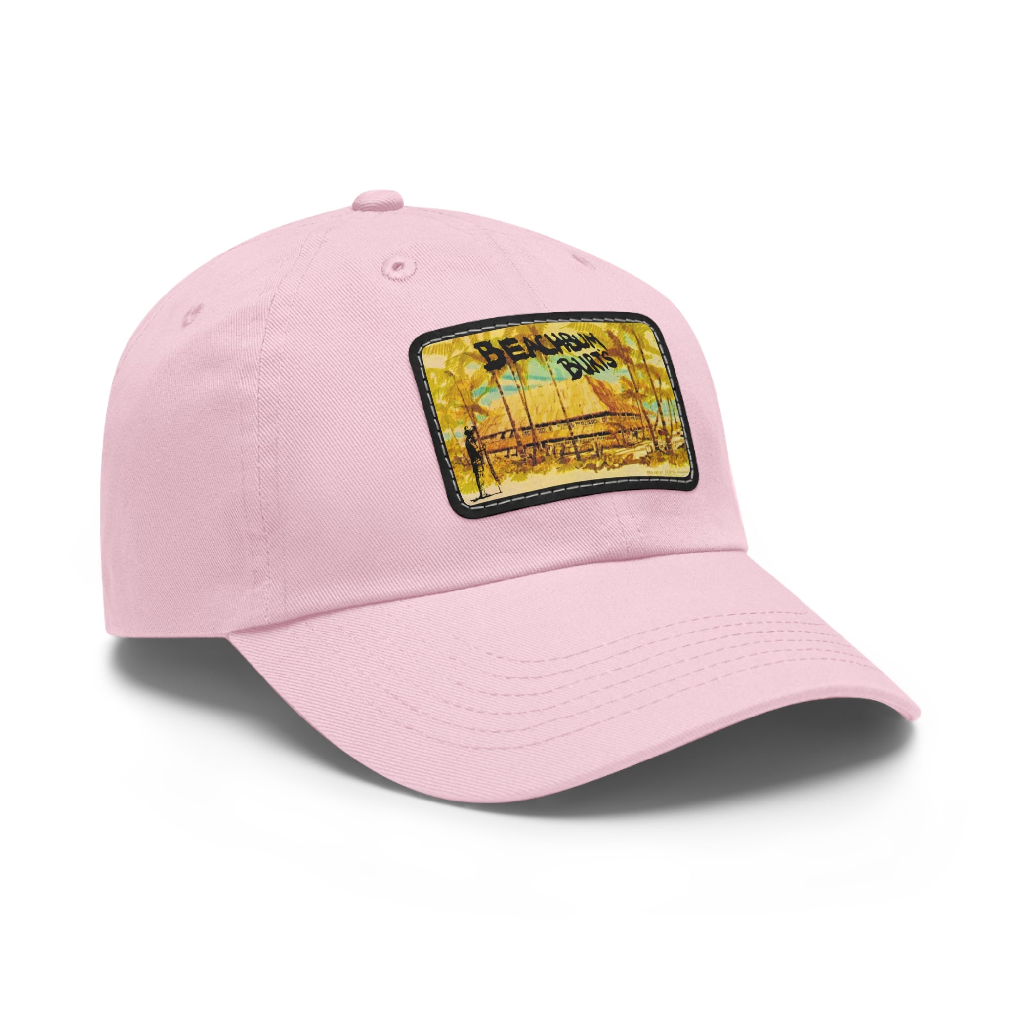 Beach Bum Burts Redondo Beach California - Beach Vibes Mom and Dad Hat, Relaxed Fit Cap, Gift for Dad, Casual Summer Hat