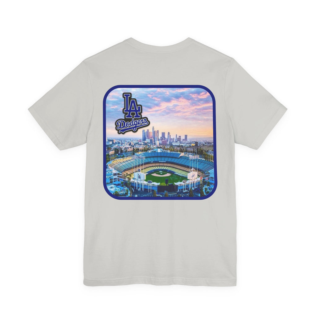 Los Angeles (Front and Back Printing) Mens Womans Jersey Short Sleeve Tee