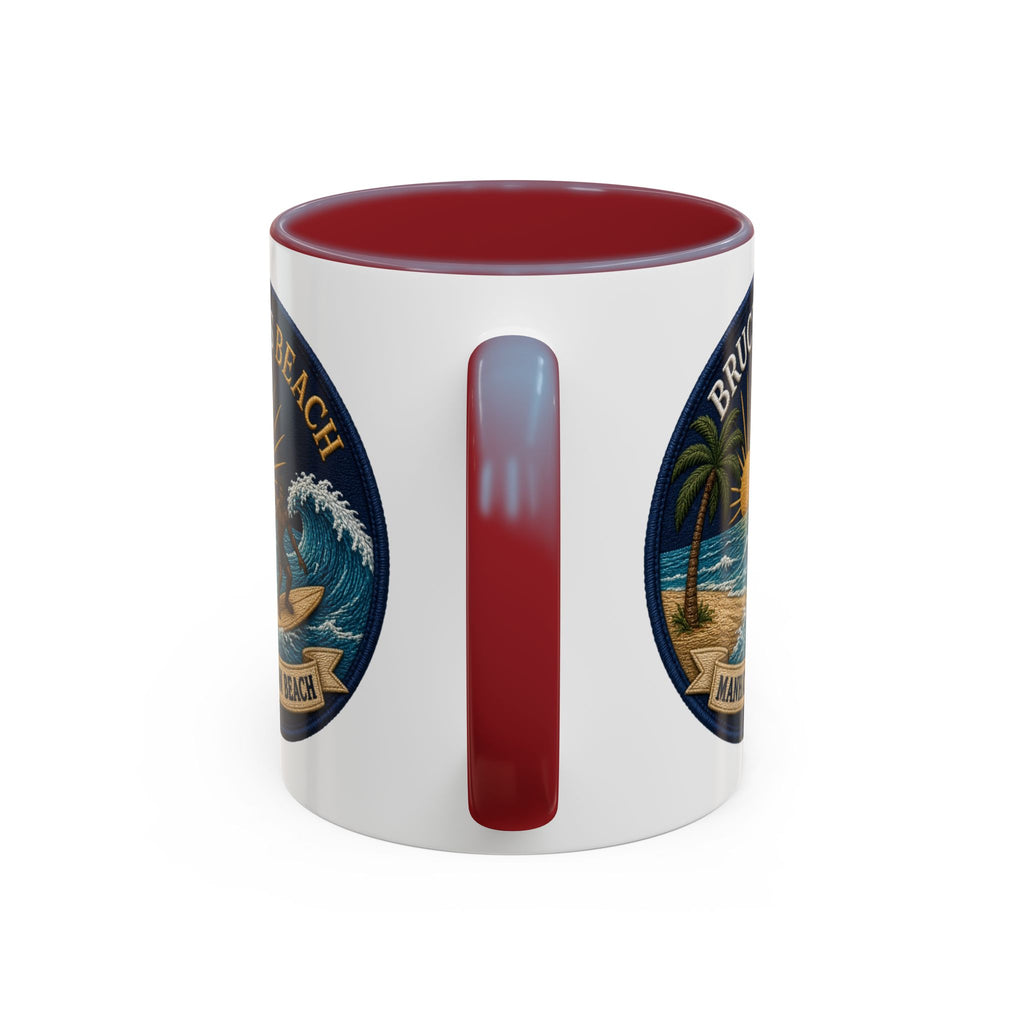 Bruce's Beach Manhattan Beach Surf Mug – Accent Coffee Cup (11/15oz)
