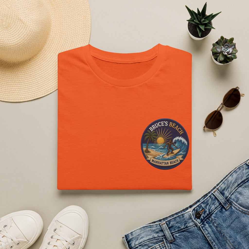 Bruce's Beach Manhattan Beach Surf Patch T-Shirt