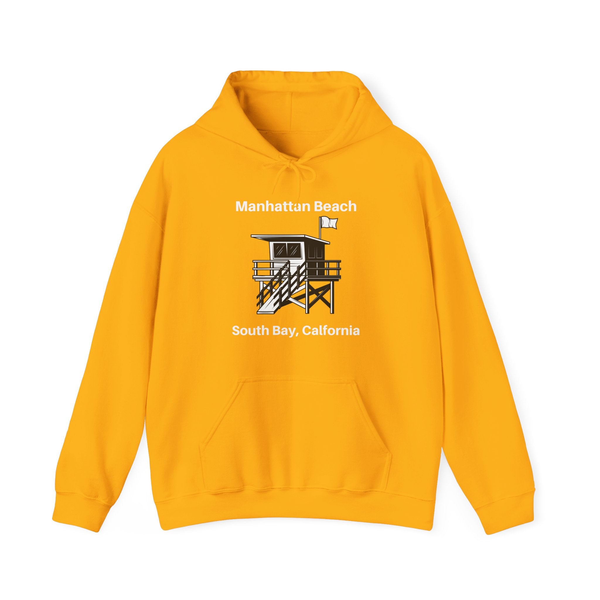 Manhattan Beach South Bay California Unisex Heavy Blend™ Hooded Sweatshirt