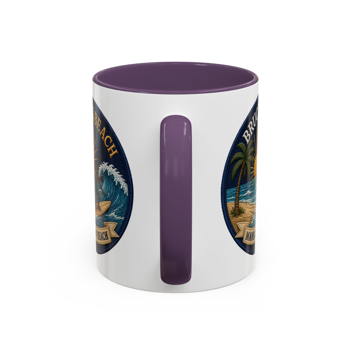 Bruce's Beach Manhattan Beach Surf Mug – Accent Coffee Cup (11/15oz)