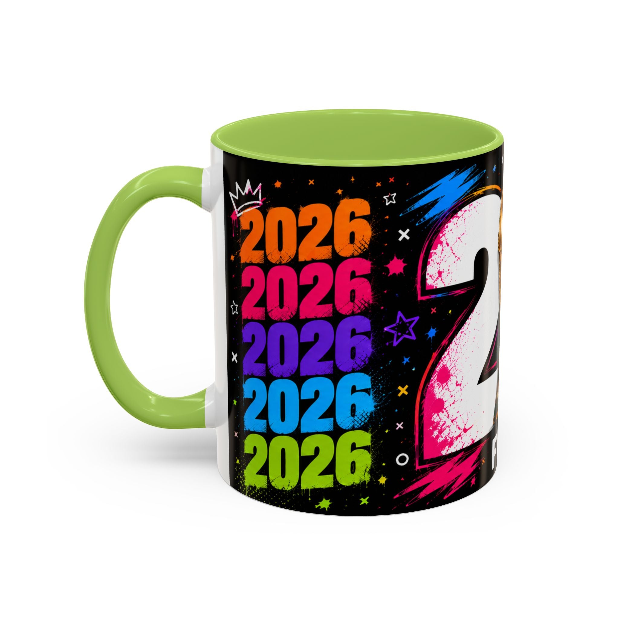 2026 FIFA World Cup Coffee Mug — Colorful Trophy Design (11/15oz)