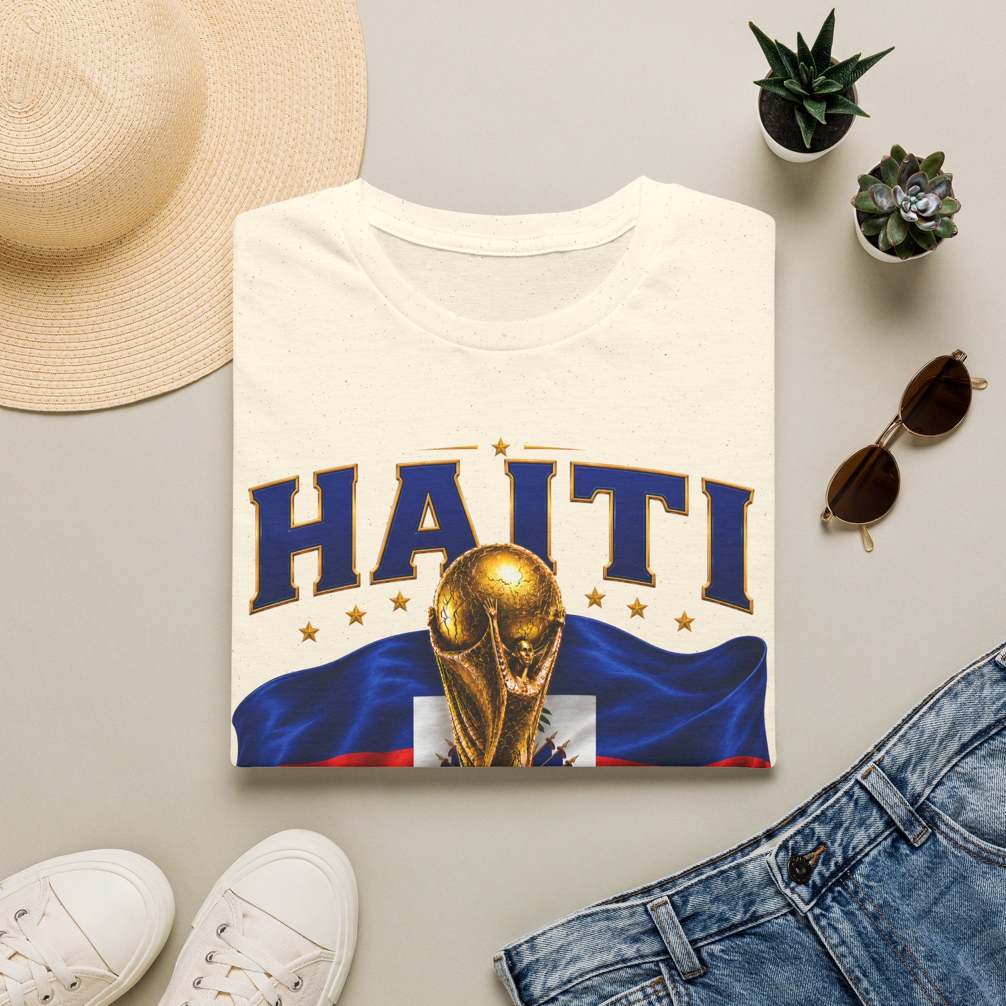 Haiti 2026 World Cup Trophy T-Shirt FIFA