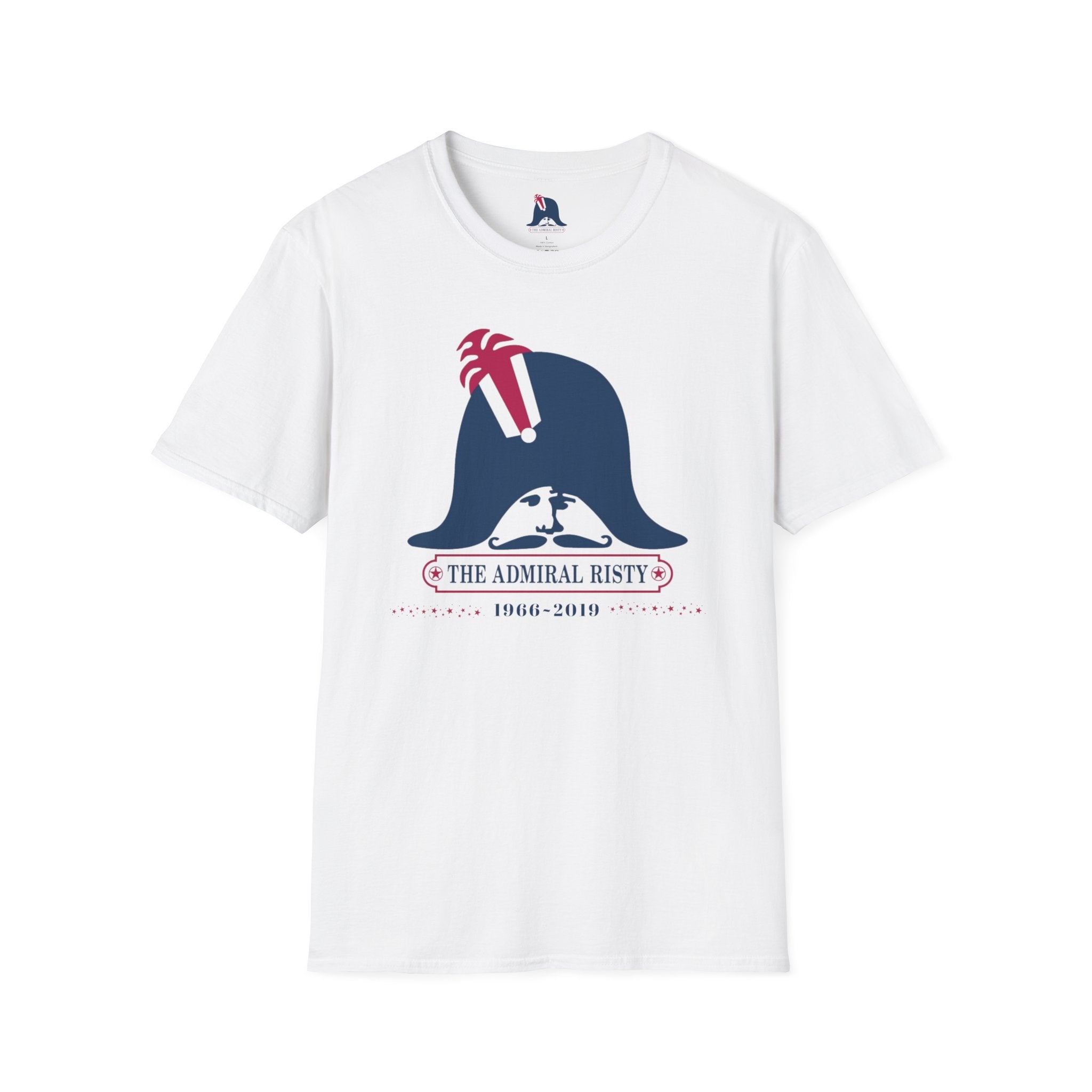 Admiral Risty Rancho Palos Verdes 1966 - 2019 Softstyle T-Shirt, Casual Wear, Gift for History Buffs, Unique Graphic Tee, Summer Essential