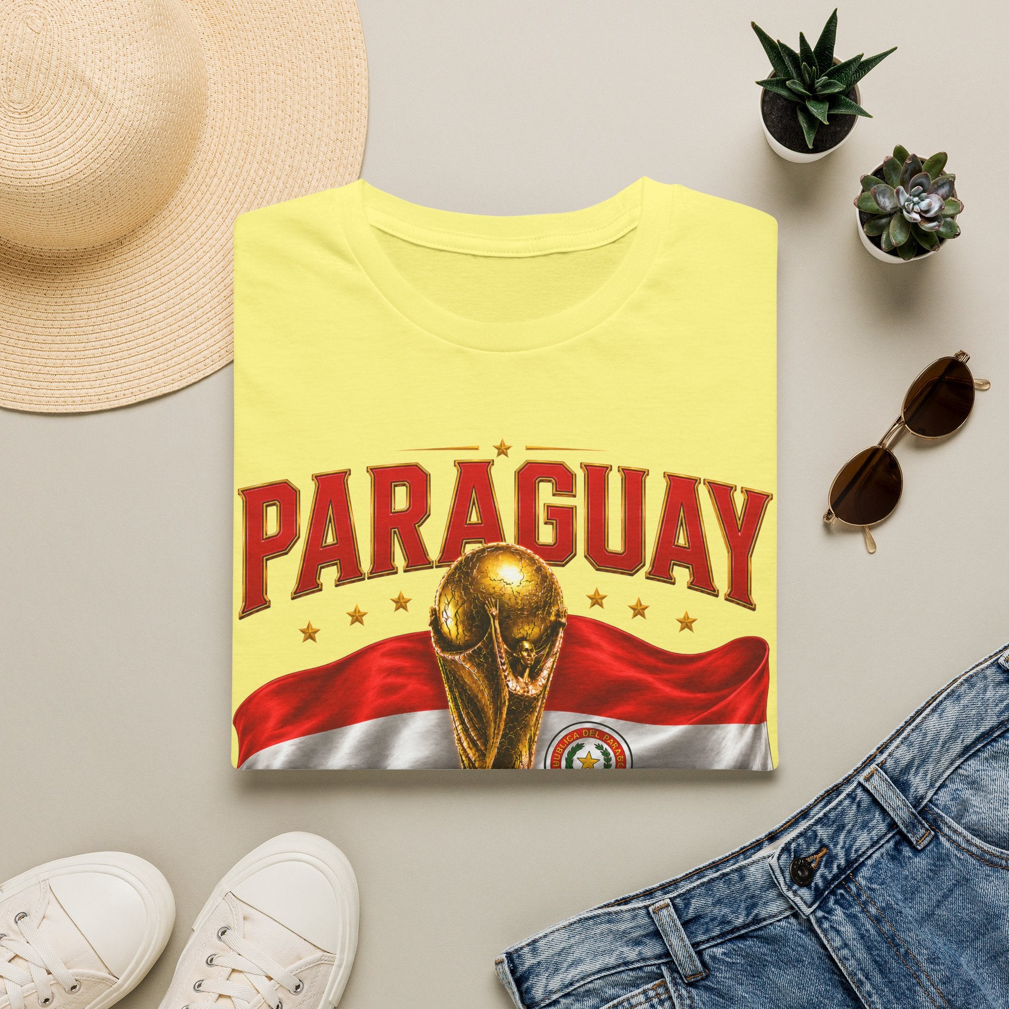 Paraguay 2026 World Cup T-Shirt — Fans Soccer Jersey Tee