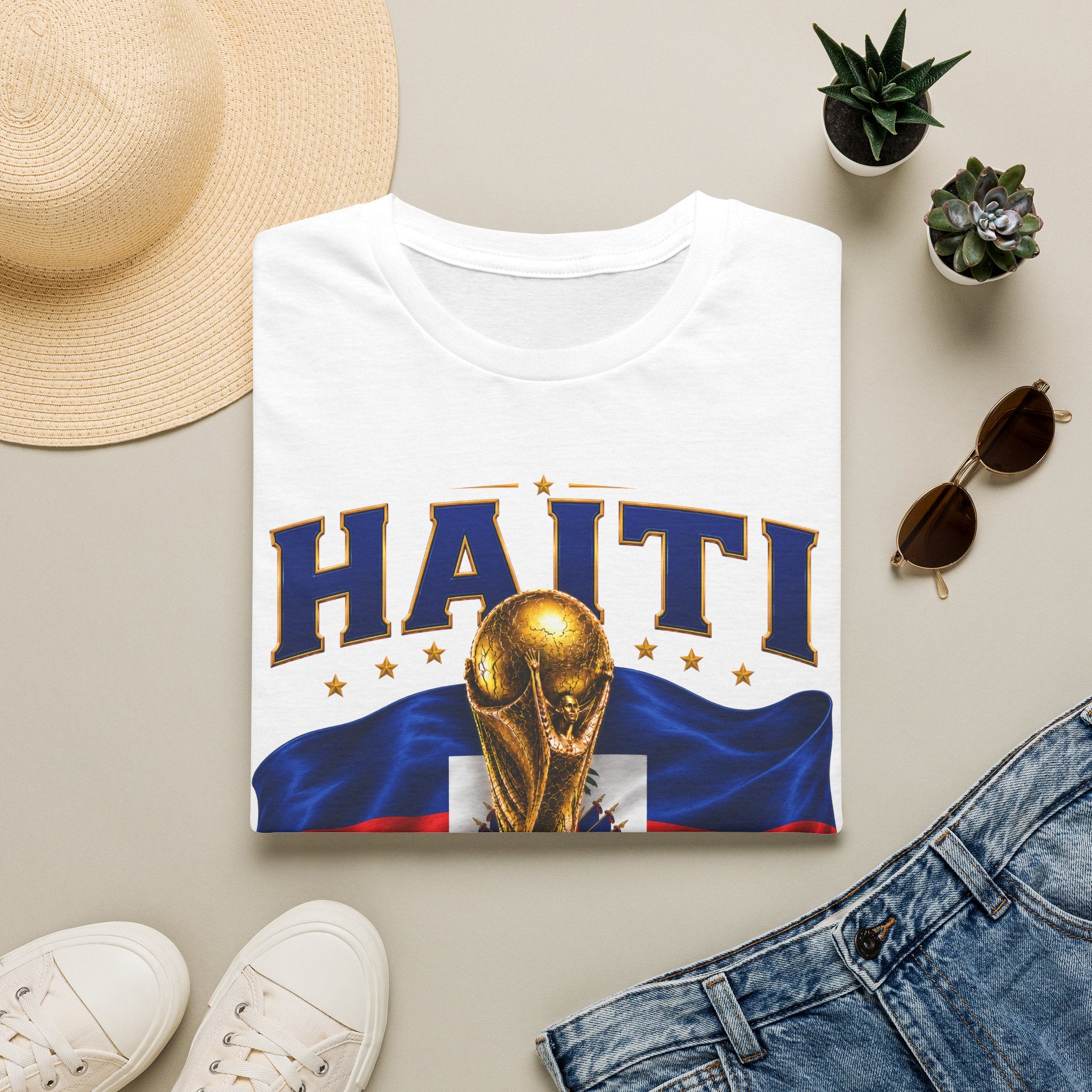 Haiti 2026 World Cup Trophy T-Shirt FIFA