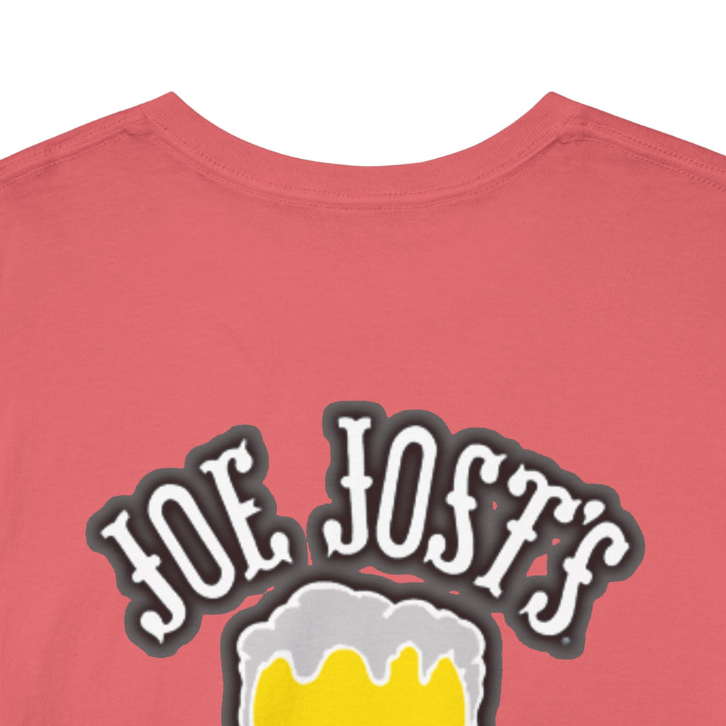 Joe Josts Long Beach California Men's and Woman's Heavy Cotton Tee - Printed 4 Areas