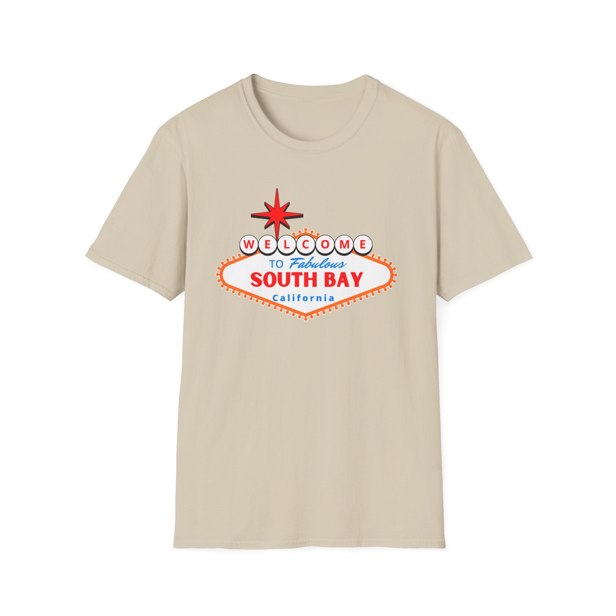 South Bay Welcome Sign T-Shirt — California Vintage Vacation Tee