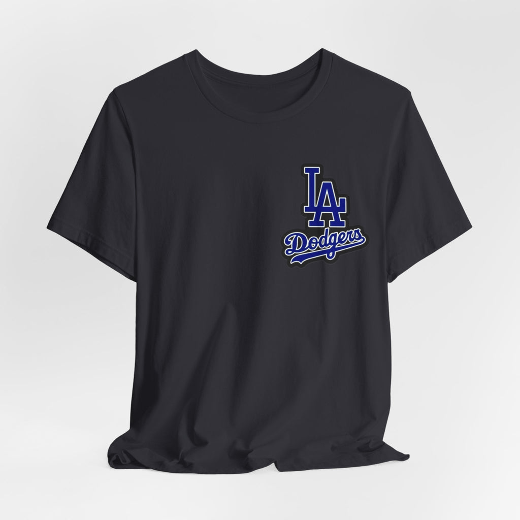 Los Angeles (Front and Back Printing) Mens Womans Jersey Short Sleeve Tee