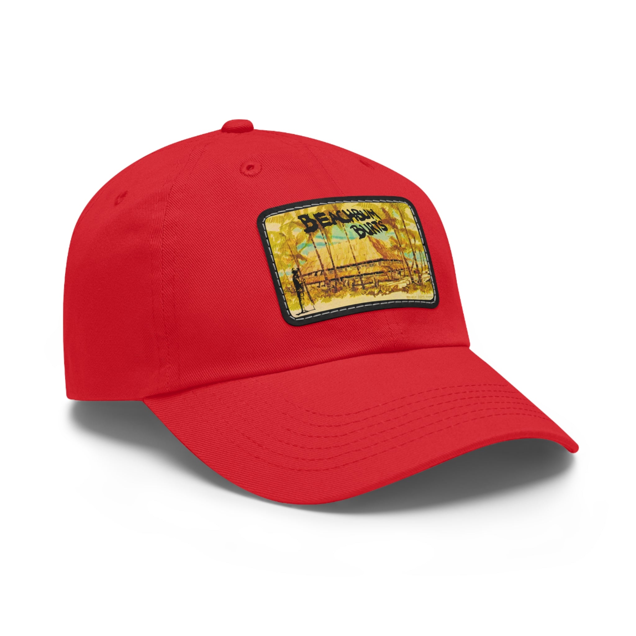 Beach Bum Burts Redondo Beach California - Beach Vibes Mom and Dad Hat, Relaxed Fit Cap, Gift for Dad, Casual Summer Hat