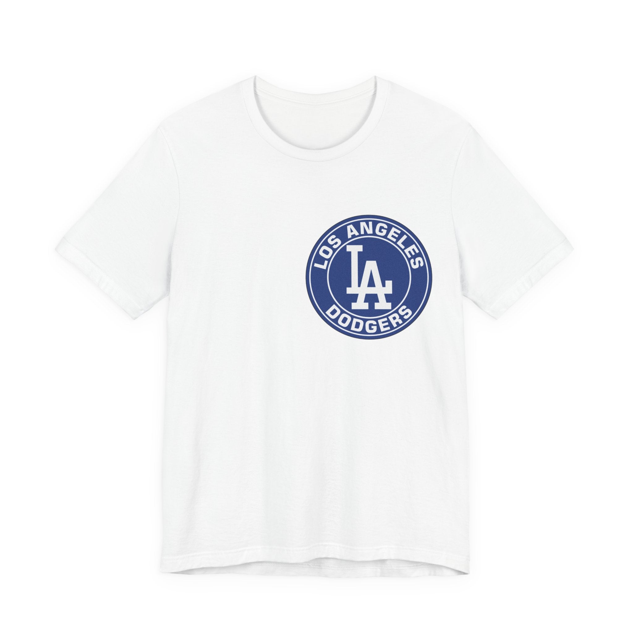 Los Angeles Doyers (Front and Back Printing) Mens Womans Jersey Short Sleeve Tee