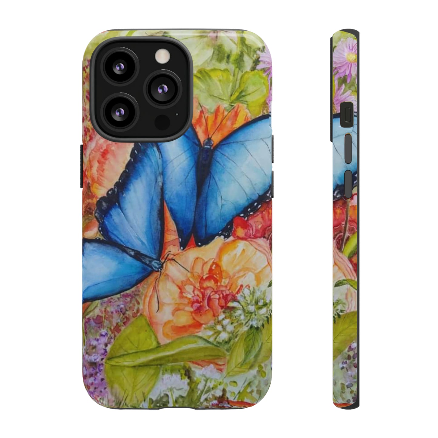 California Blue Butterfly - All IPhone and Samsung Tough Cases