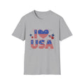 I Love the USA T-Shirt | American Flag Patriotic Fourth of July