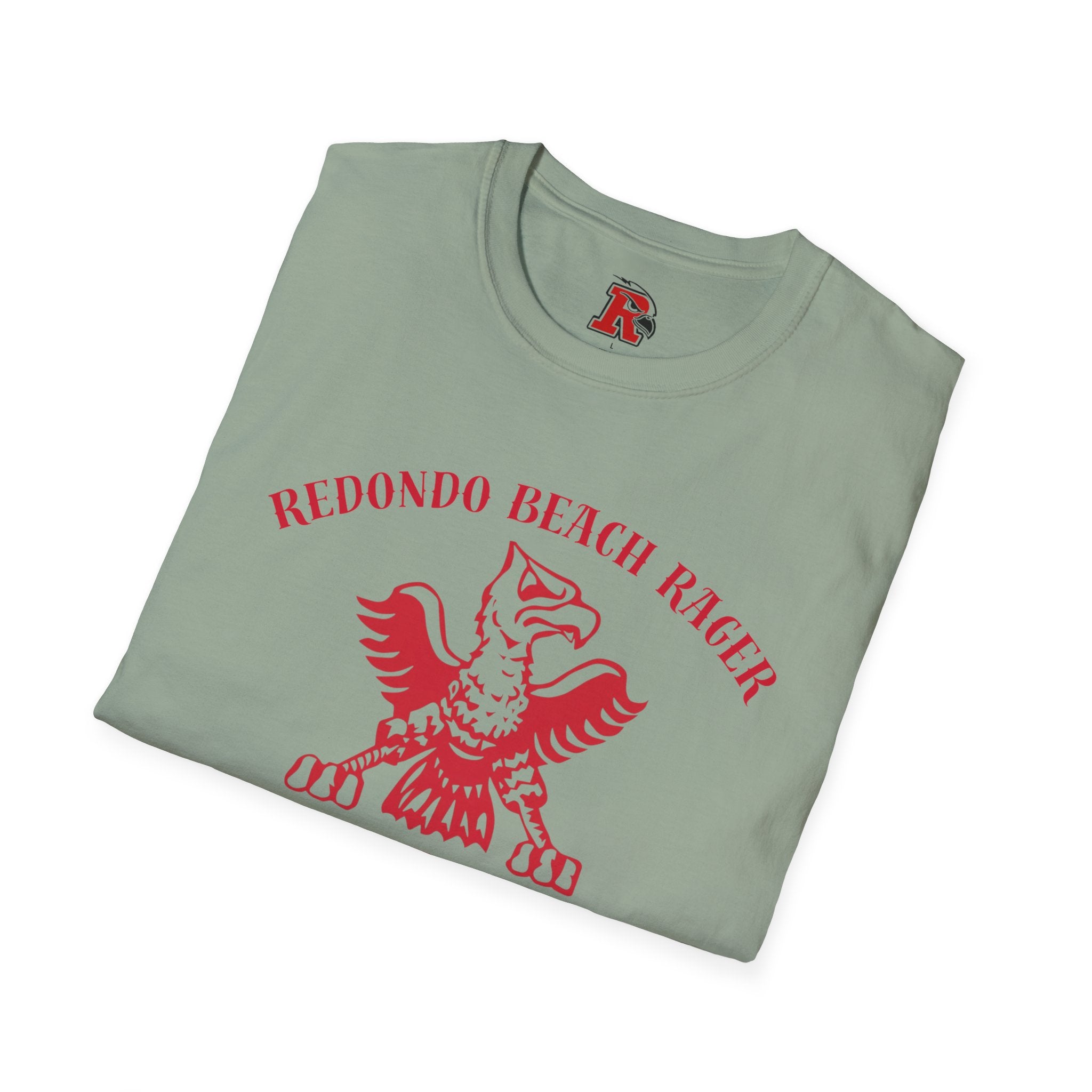Redondo Beach Rager T-Shirt — Vintage School Spirit Graphic Tee - First Annual All Class Reunion 7-25-26 at Seaside Lagoon Redondo Beach