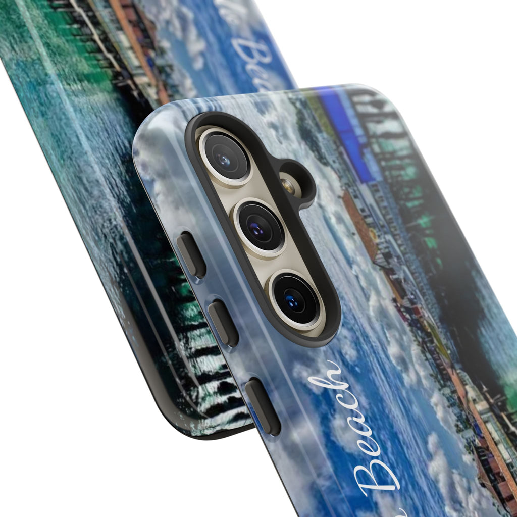 Phone Cases, Redondo Beach California King Harbor Design, Protective Covers, iPhone Accessories, Samsung Accessories, Gift for Travelers