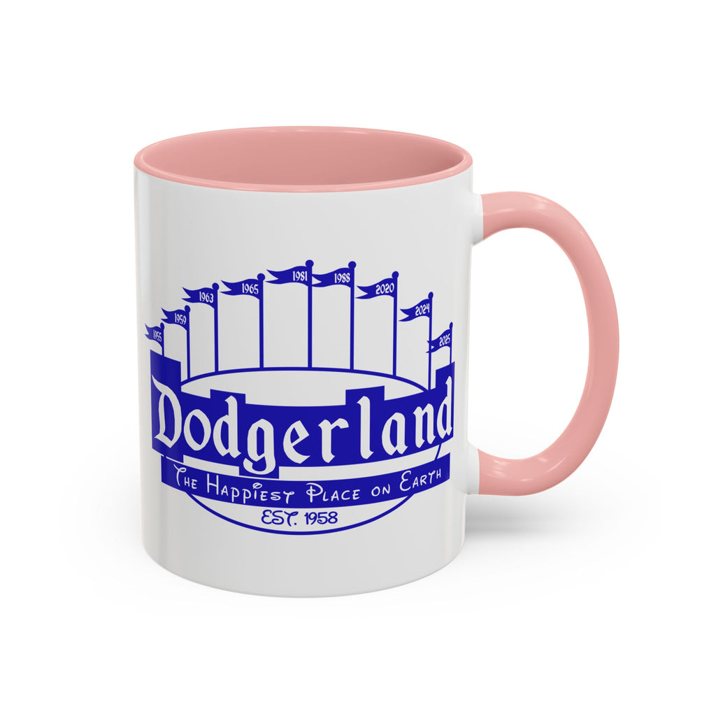 DodgerLAnd Logo Mug | Accent Coffee Mug 11oz or 15oz