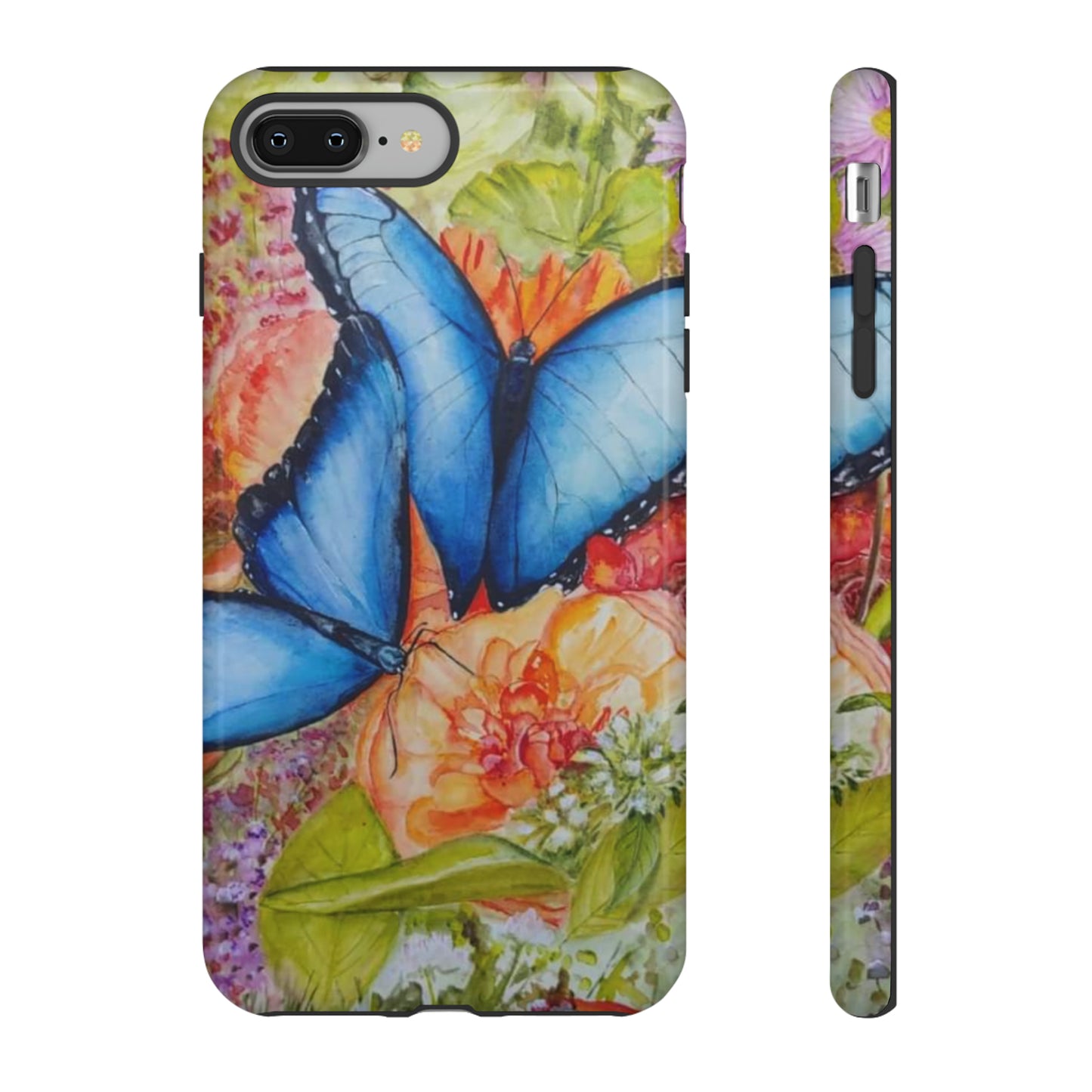 California Blue Butterfly - All IPhone and Samsung Tough Cases