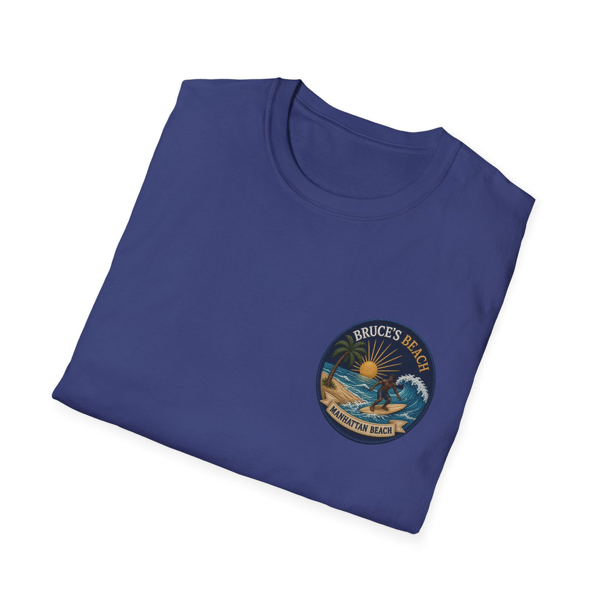 Bruce's Beach Manhattan Beach Surf Patch T-Shirt