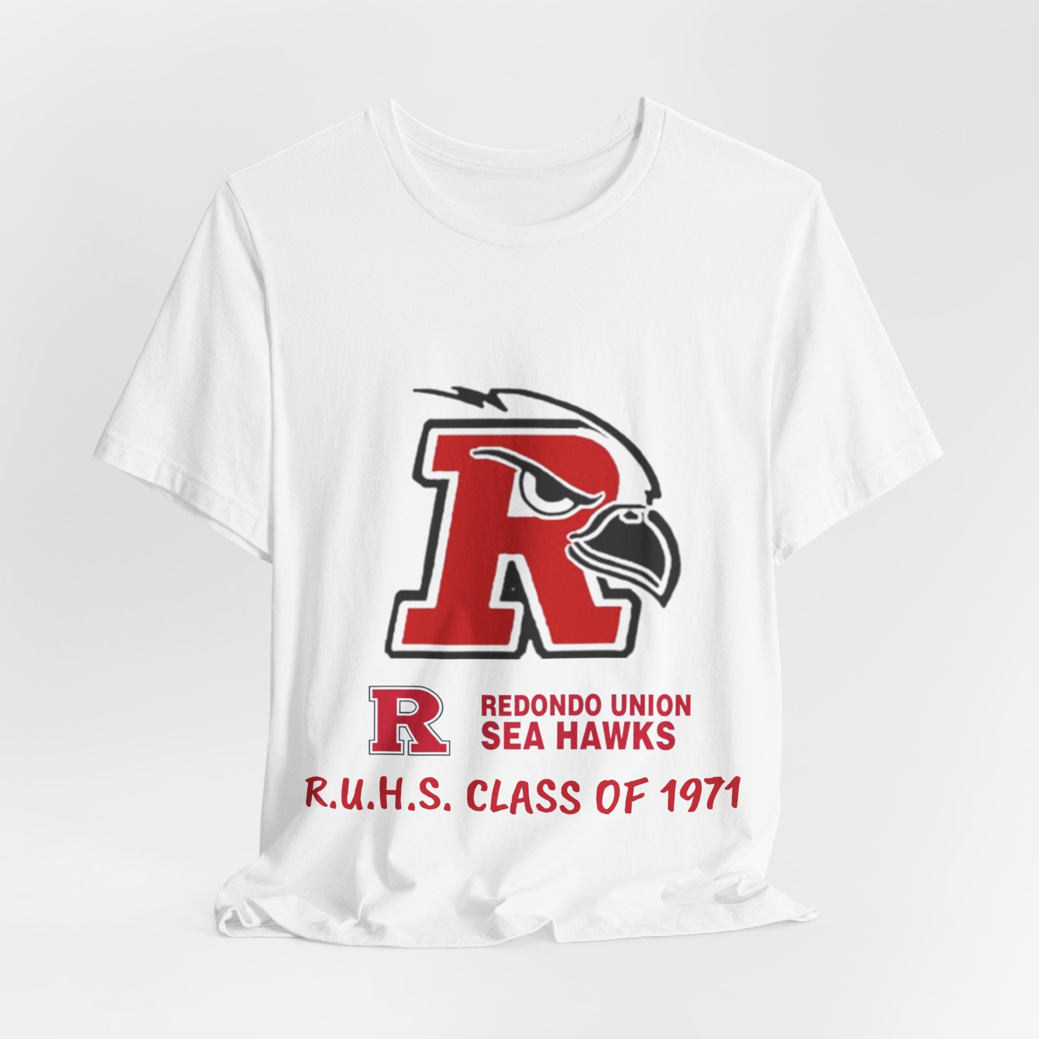 Redondo Union High School Class of 1971 - Unisex Jersey Short Sleeve Tee