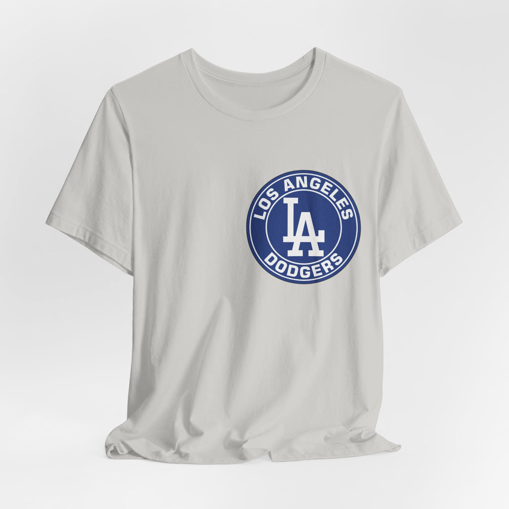 Los Angeles Doyers (Front and Back Printing) Mens Womans Jersey Short Sleeve Tee