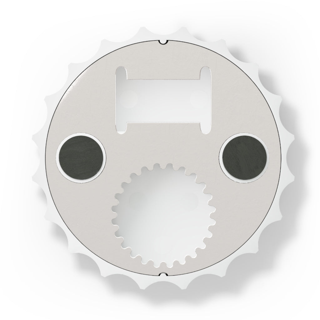 Bottle Opener — City of Gundo Retro Seal Design