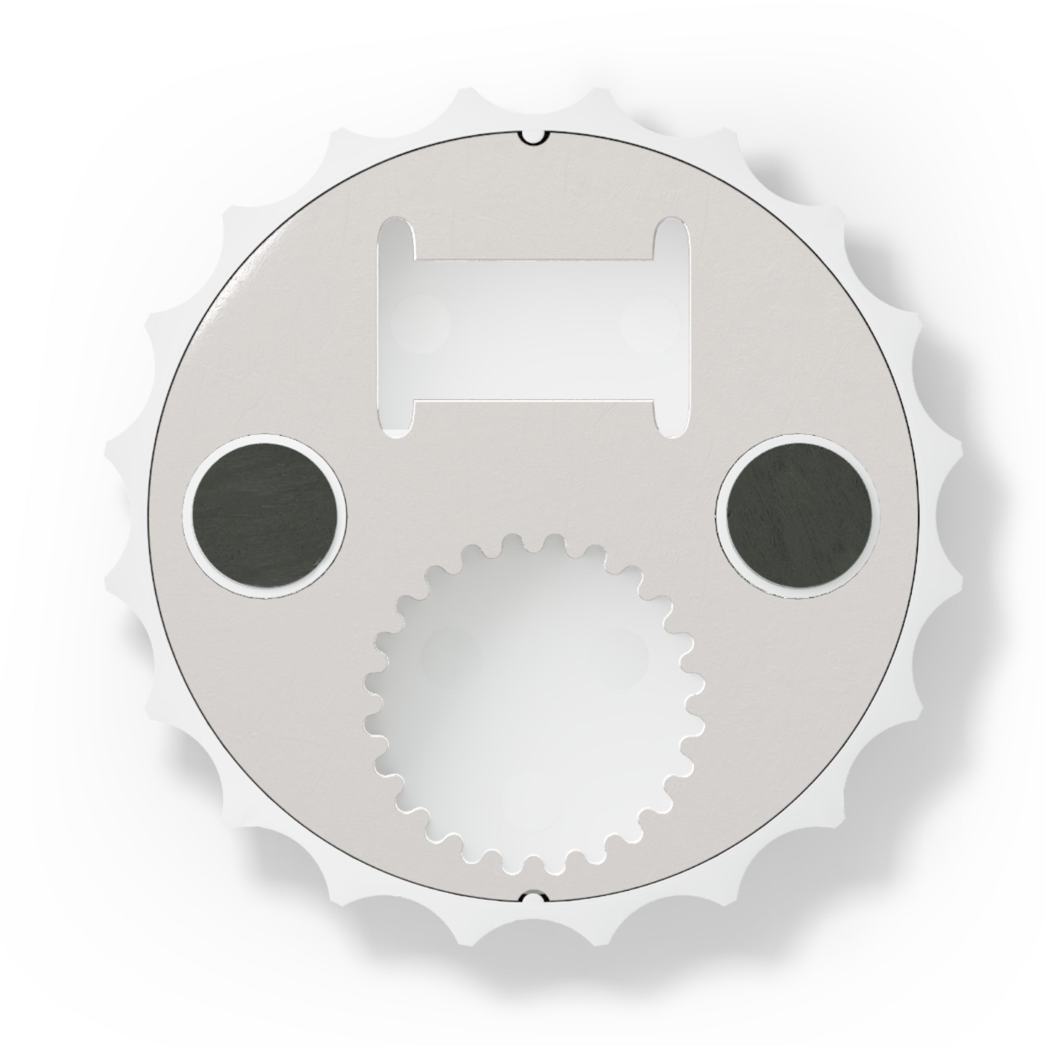 Bottle Opener — City of Gundo Retro Seal Design