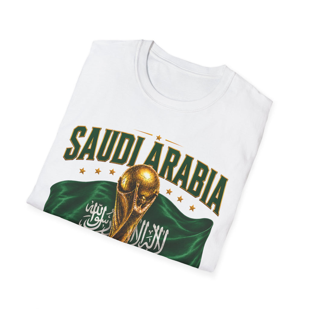 Saudi Arabia 2026 World Cup T-Shirt – Soccer Champion Trophy Design