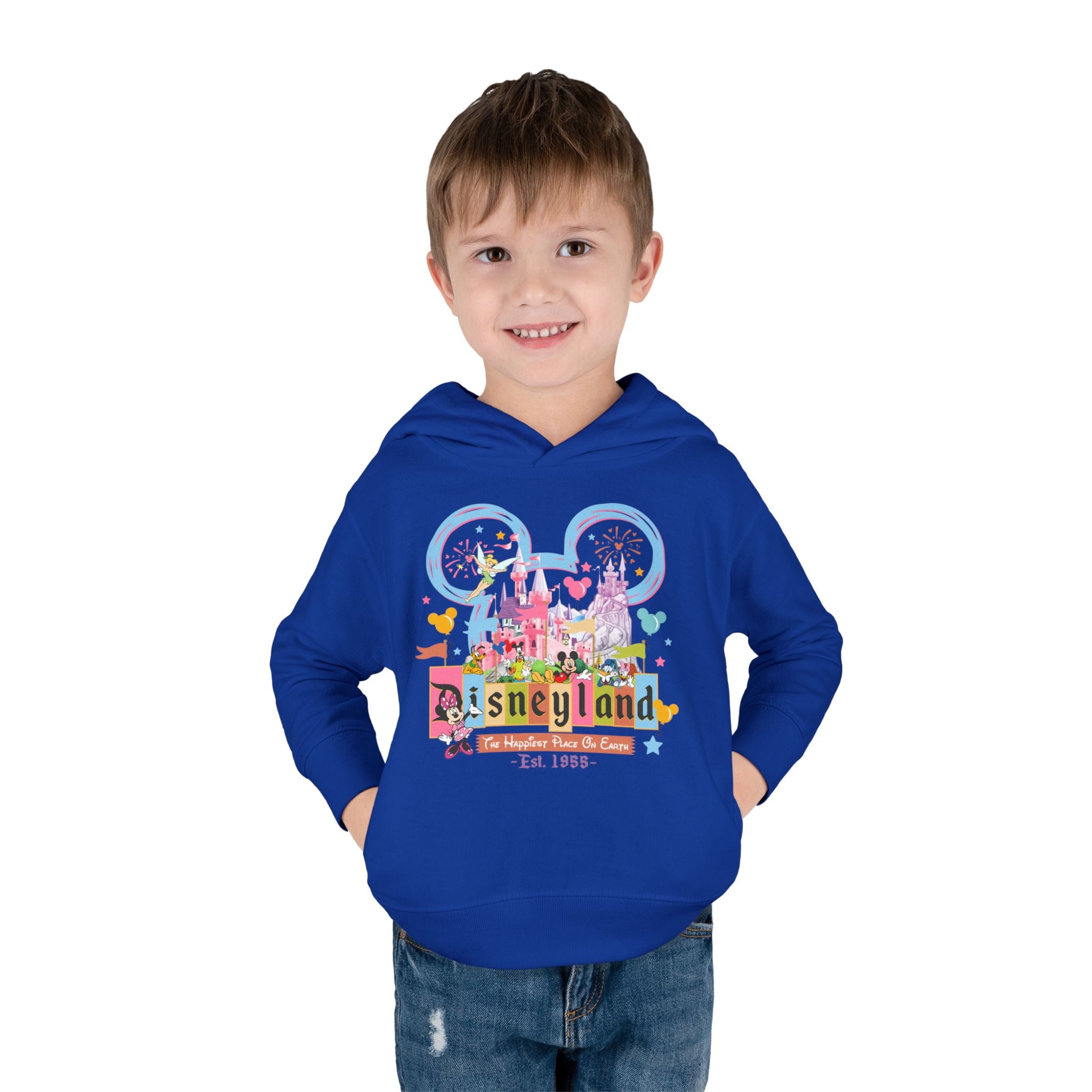 Disneyland Way Back Machine Castle Mickeee Ears Hoodie | Toddler Pullover