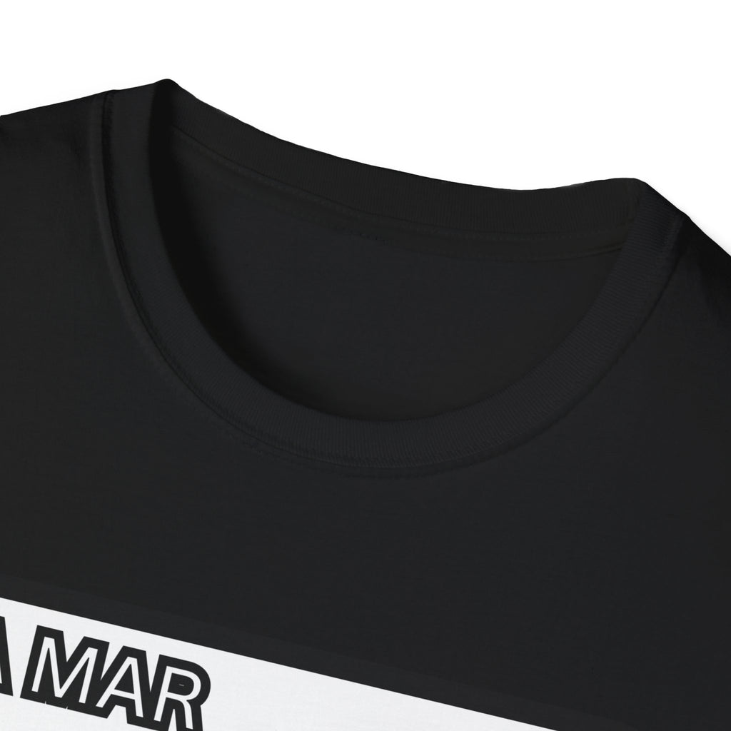 La Mar Theater Manhattan Beach  T-Shirt | Vintage Black & White Urban Graphic YKIYK